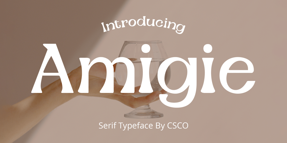 Amigie font