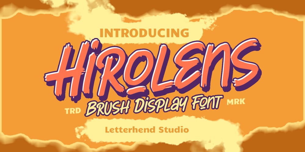 Hirolens font