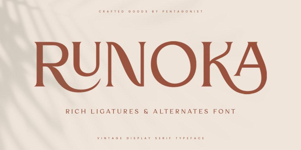 Runoka font