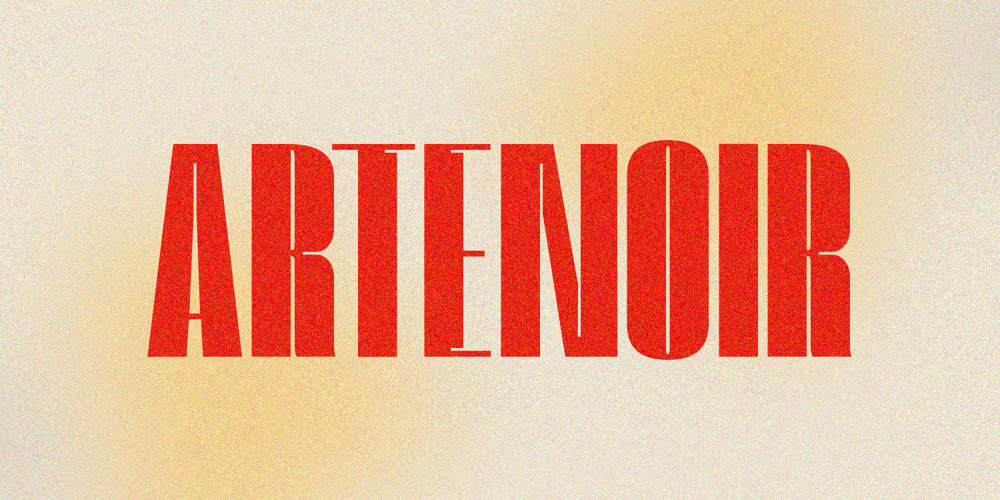Artenoir Display font