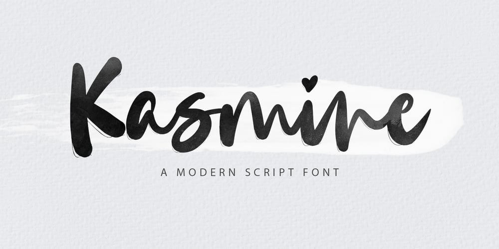 Kasmine font