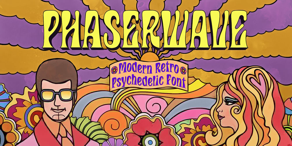 Phaserwave font