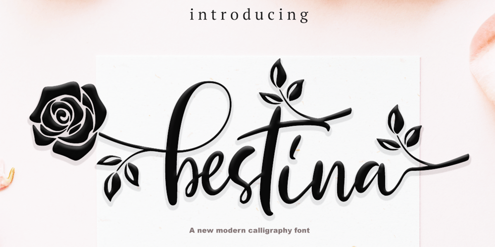 Bestina font