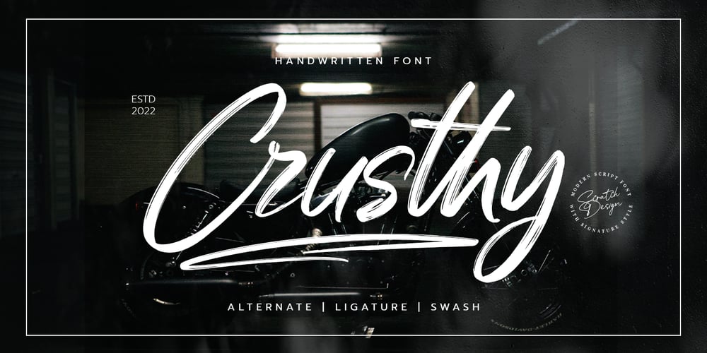 Crusthy font