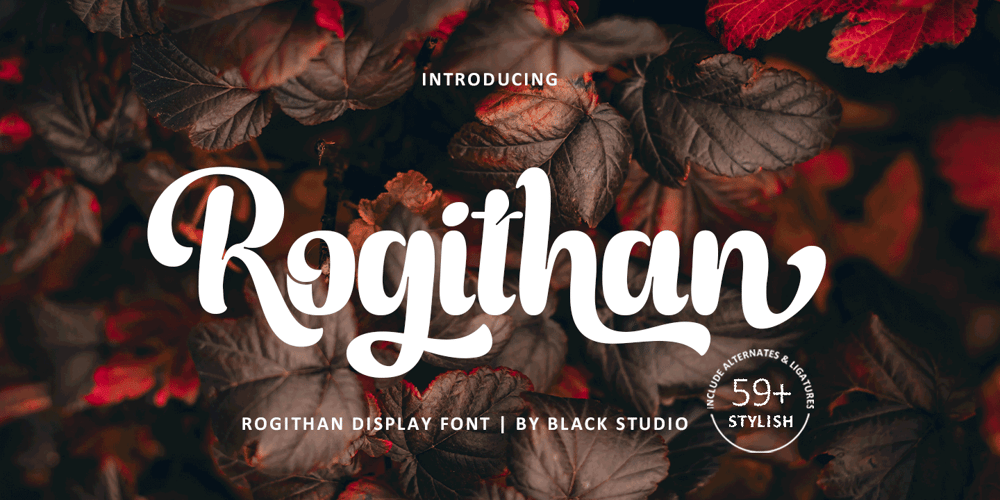 Rogithan font