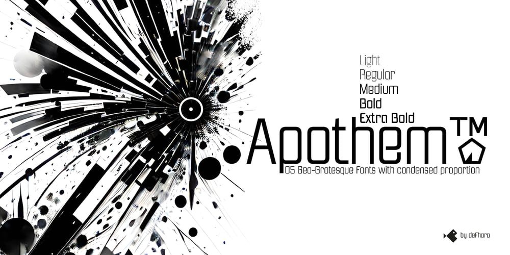 Apothem Condensed font