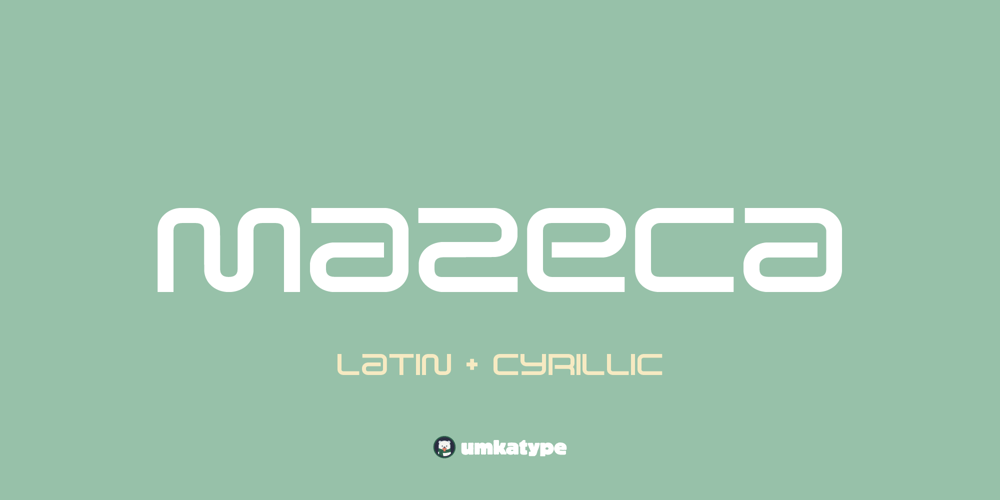 Mazeca font