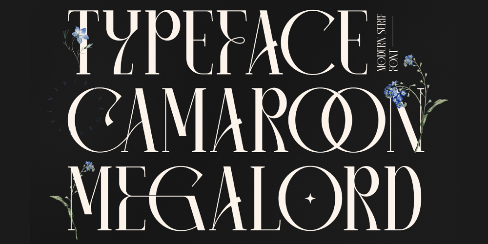 CAMAROON MEGALORD font