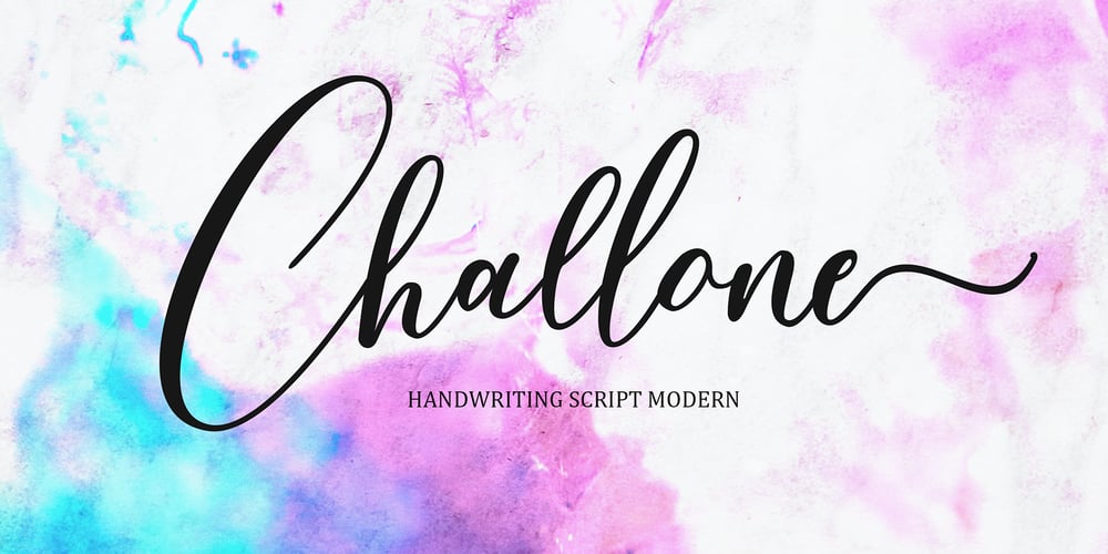 Shallone Script font