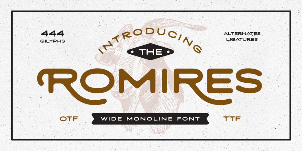 Romires font
