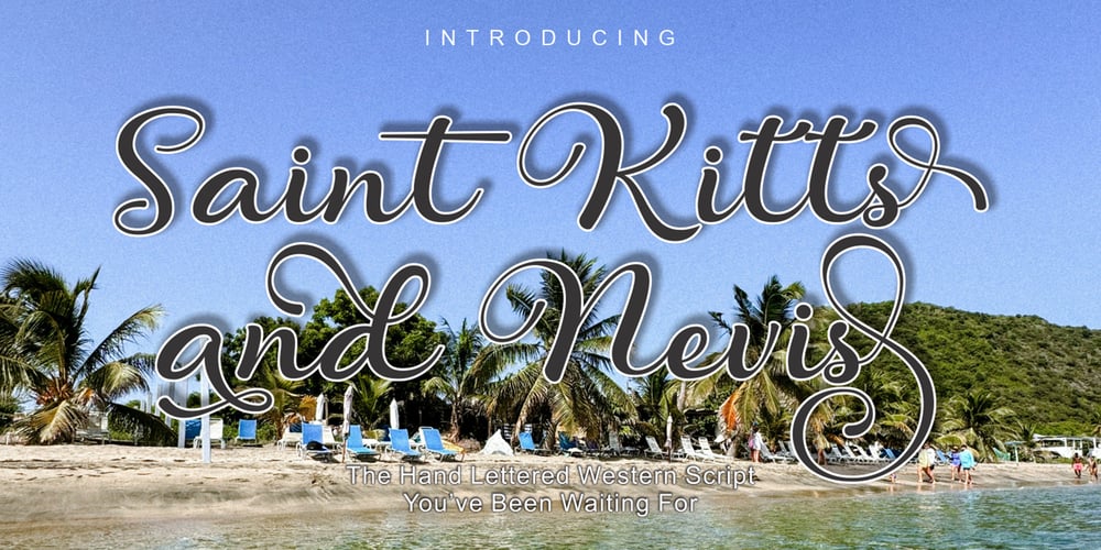 Saint Kitts and Nevis font