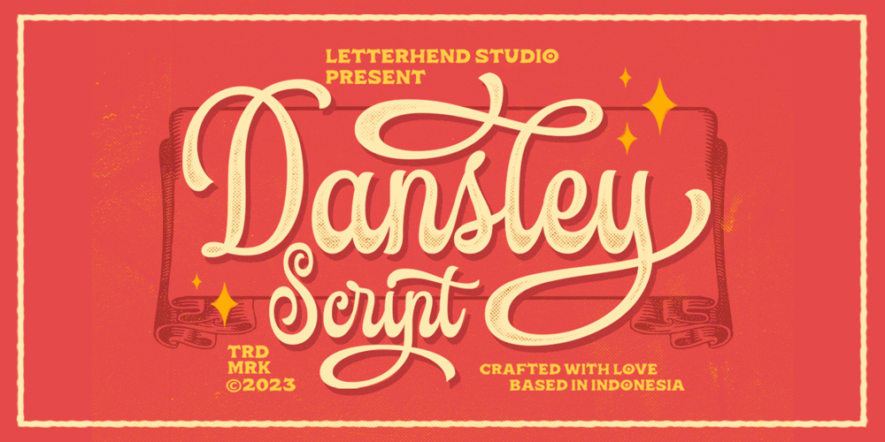 Dansley font