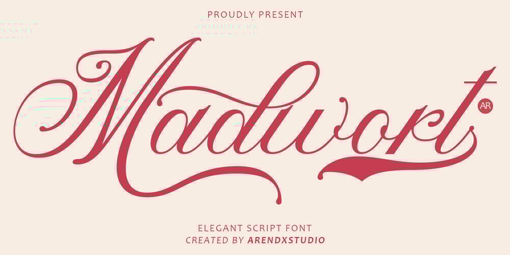 Madwort font