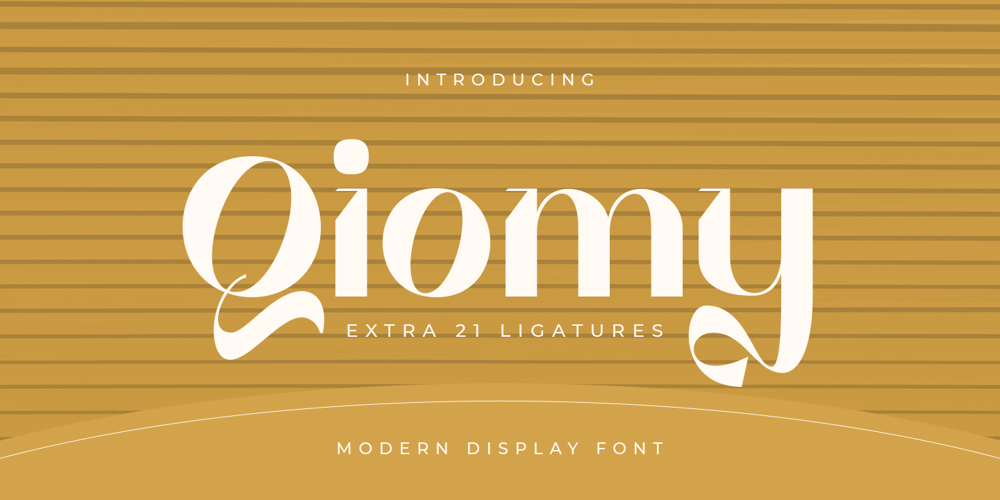 Qiomy Style font