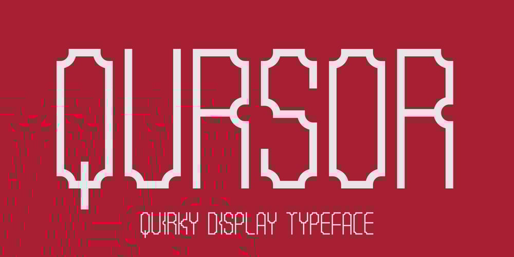 Qursor font