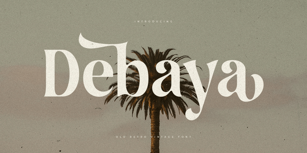 Debaya font