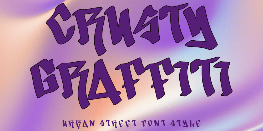 Crusty Graffiti font