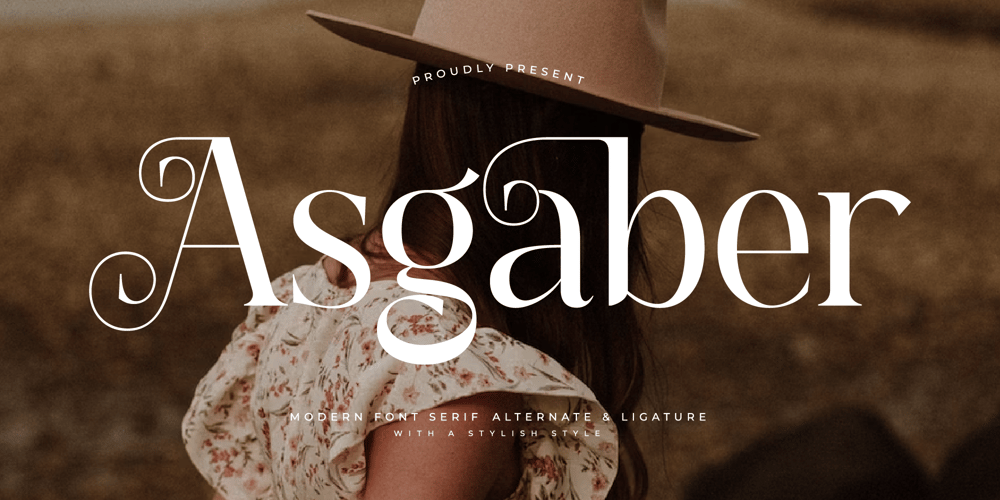Asgaber font