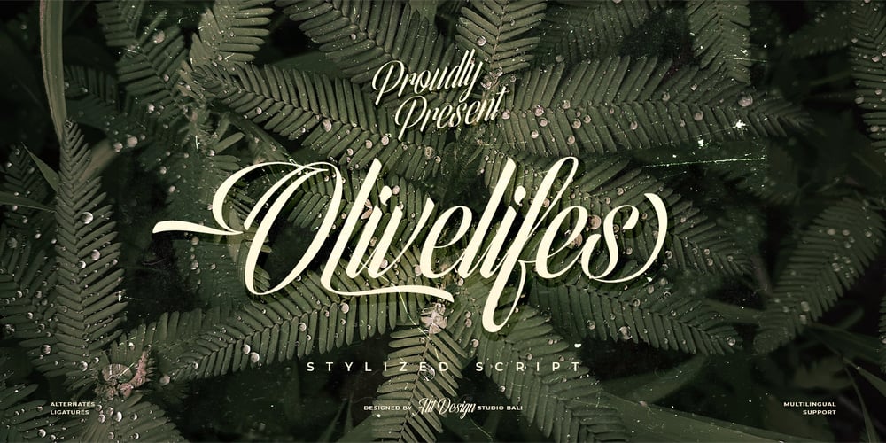 Olivelifes font