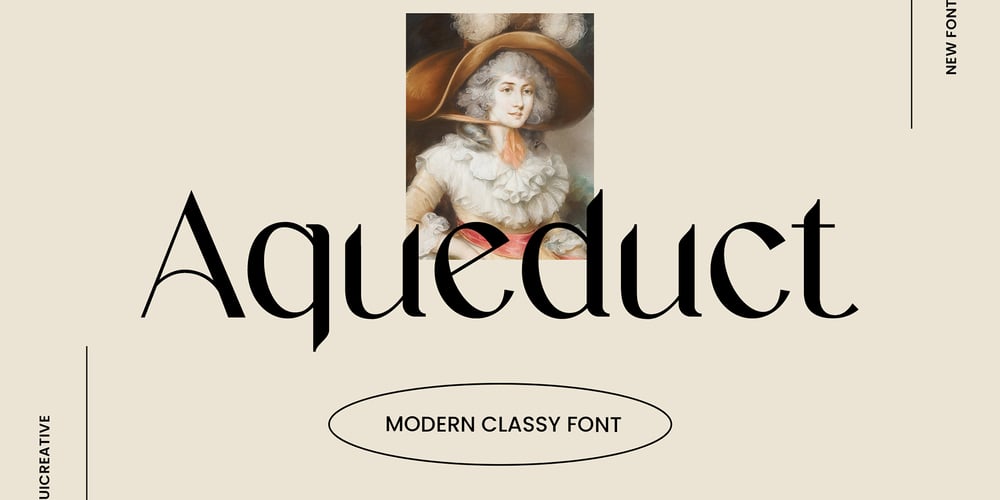 Aqueduct font