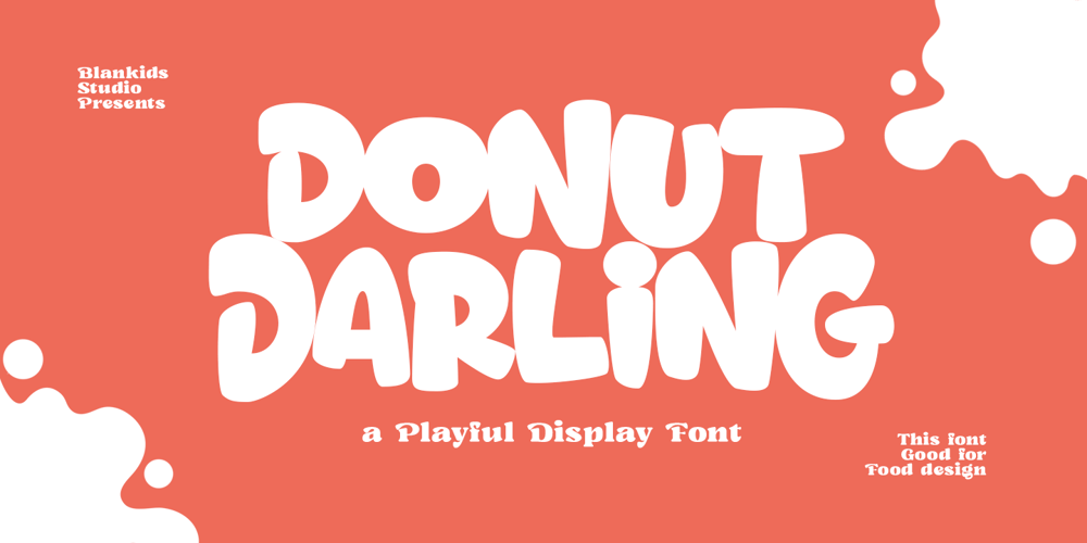 Donut Darling font