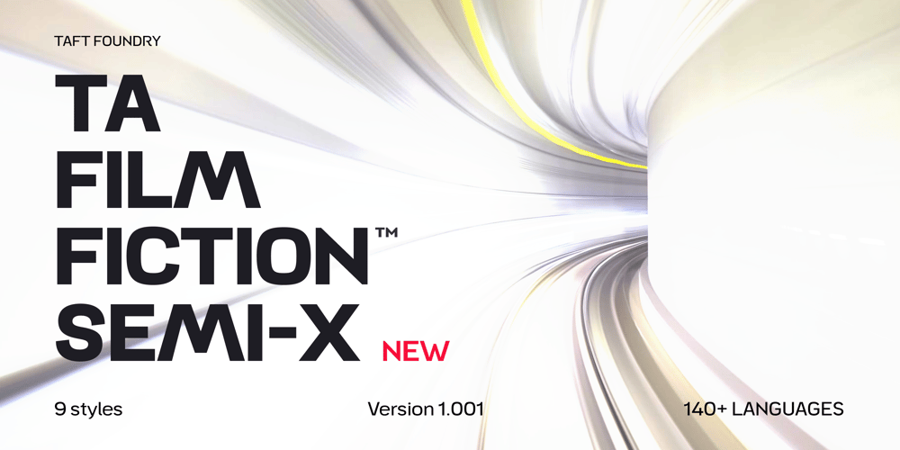 TA Film Fiction Semi X font