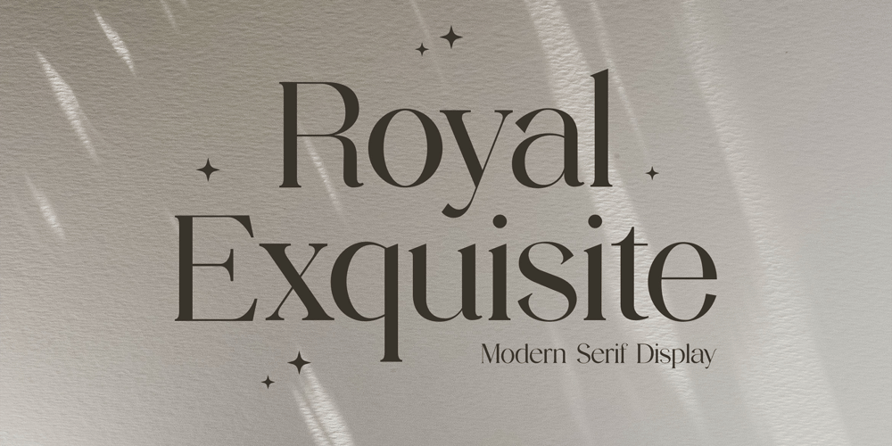 Royal Exquisite font