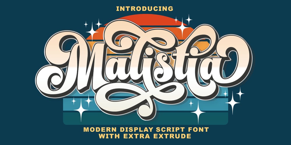 Malistia font