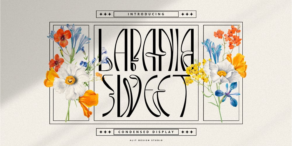 Lapania sweet font