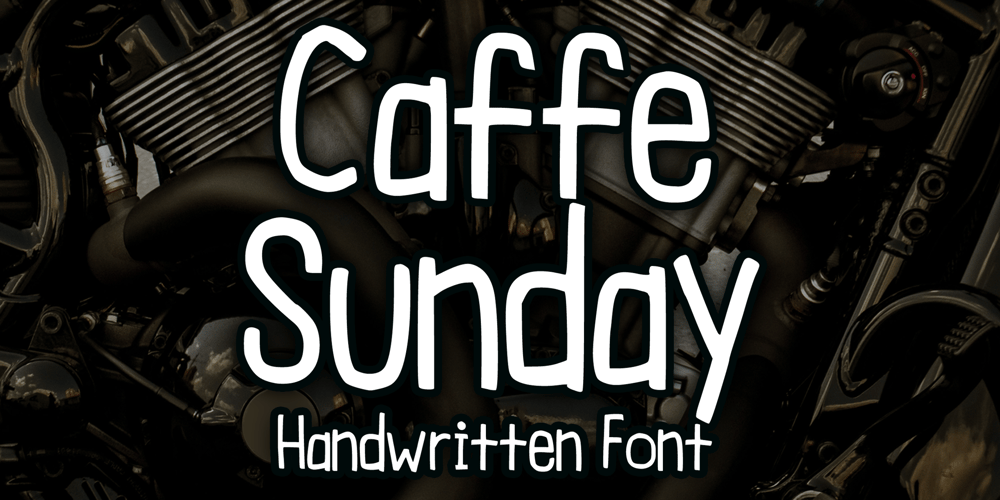 Caffe Sunday font