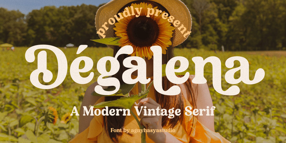 Degalena font
