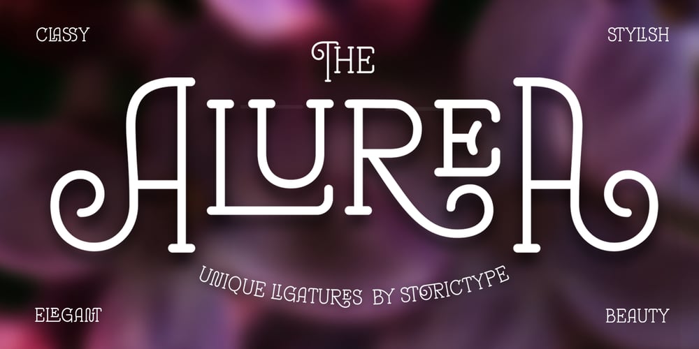Alurea font
