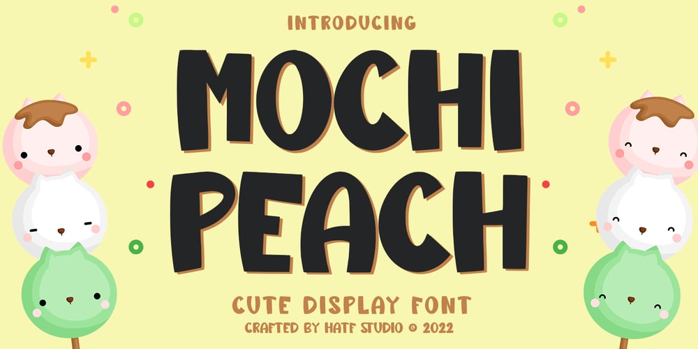 Mochi Peach font