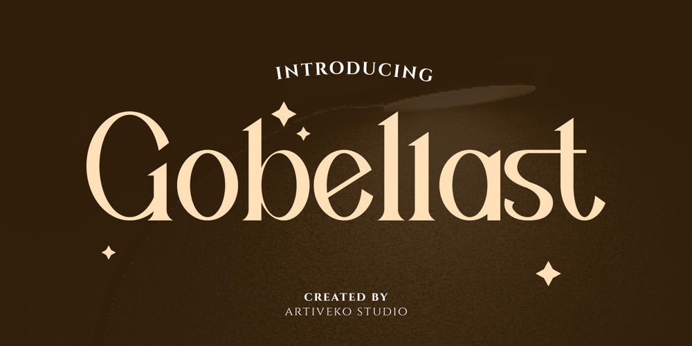 Gobellast font