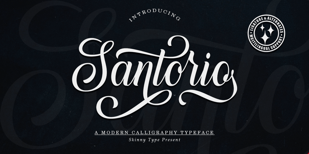 Santorio font