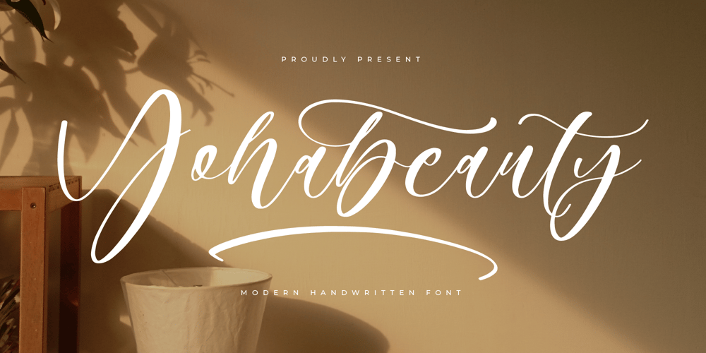 Yohabeauty font