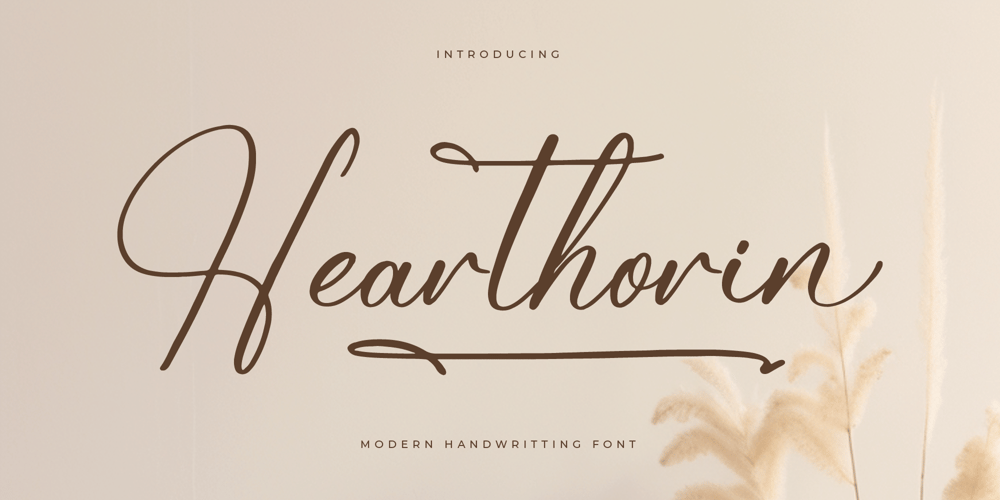 Hearthorin font
