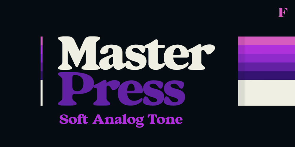 Master Press font