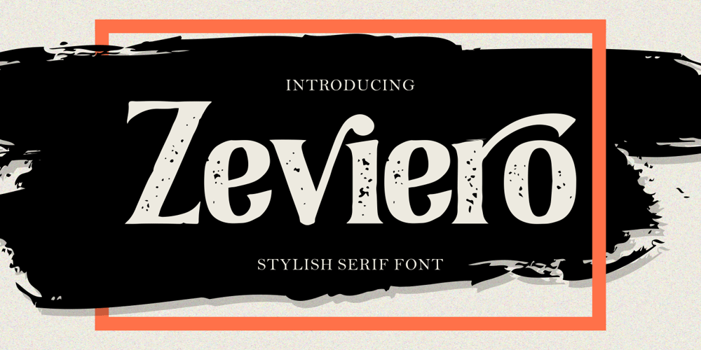 Zeviero font
