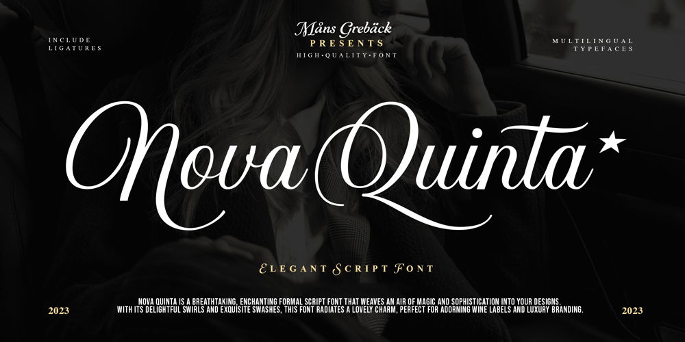 Nova Quinta font