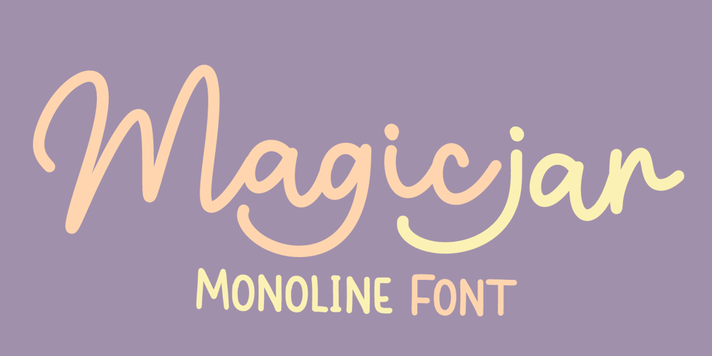 Magicjar font