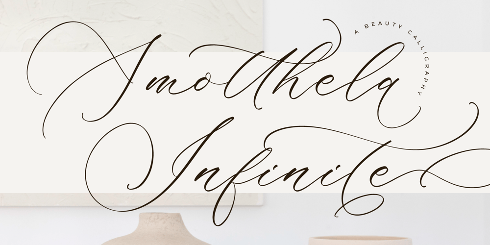 Amotthela Infinite font