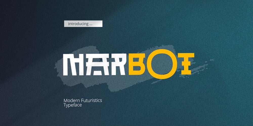 Marbot font