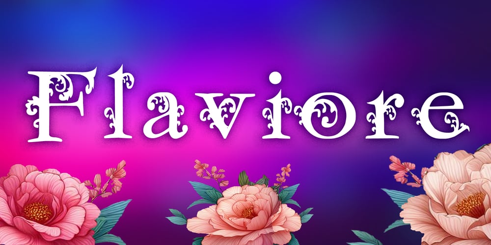 Flaviore font