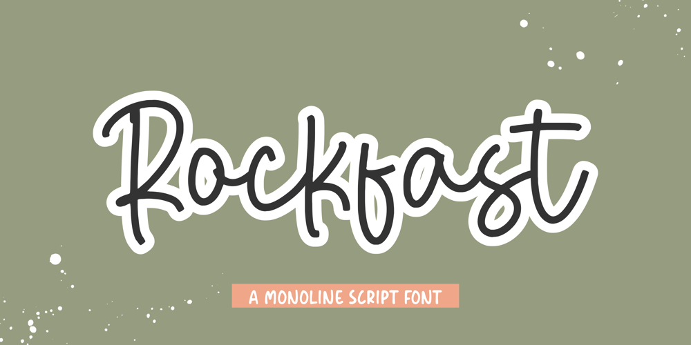 Rockfast font