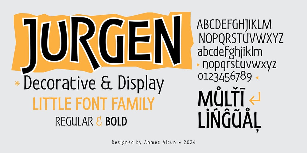 Jurgen font