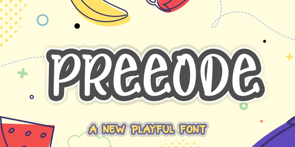 Preeode font