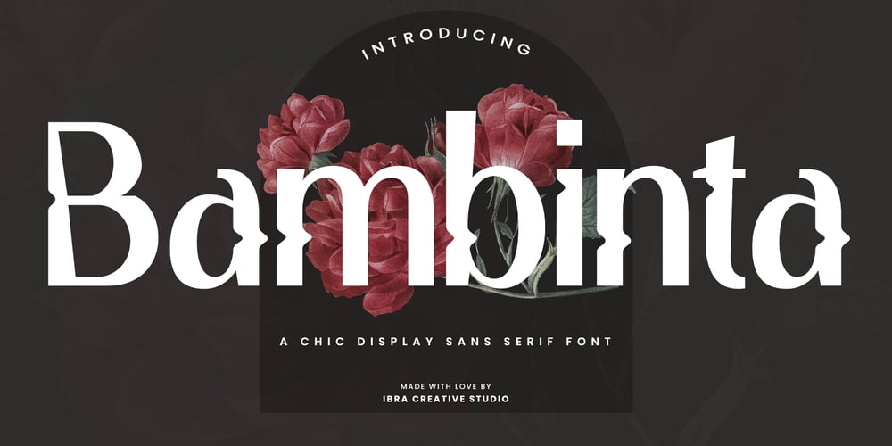 Bambinta font