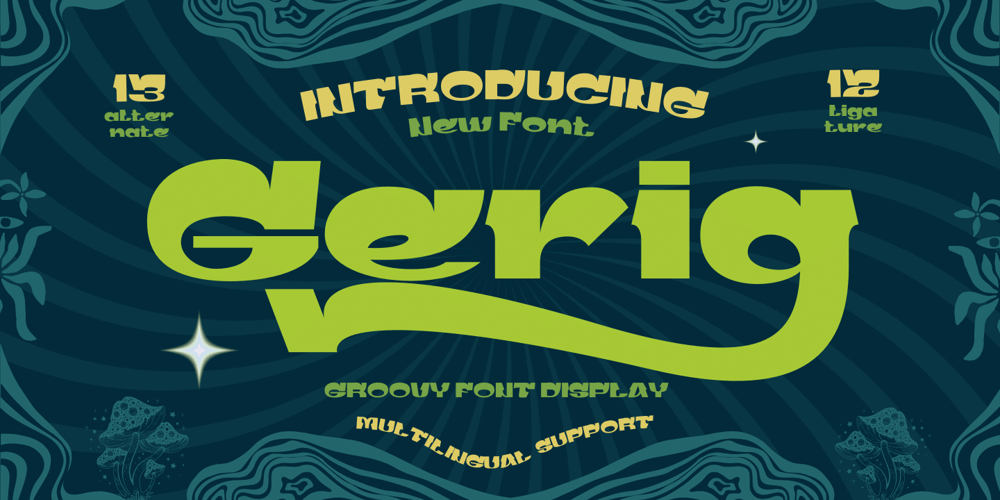 Gerig font