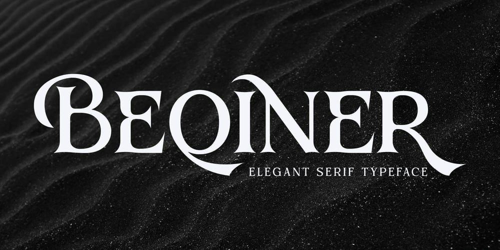 Beqiner font